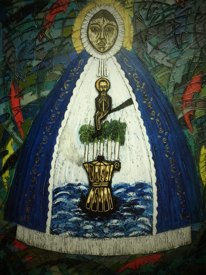 La Caridad del Cobre y José Martí, Michel Blázquez, 2013