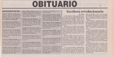 Obituario