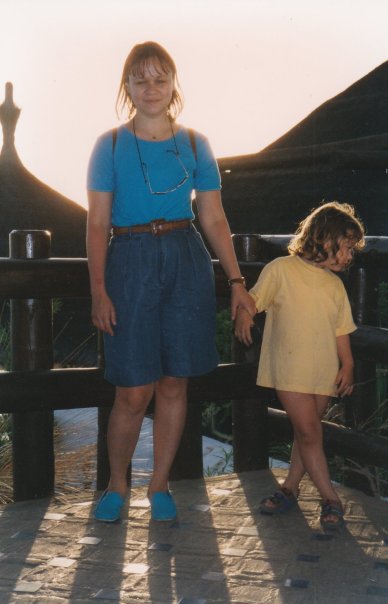 Luna y yo en Tenerife