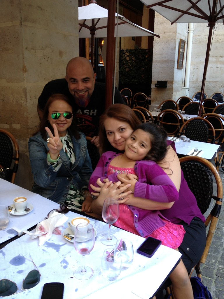 Con Danny Rojo, Karina e Isabela