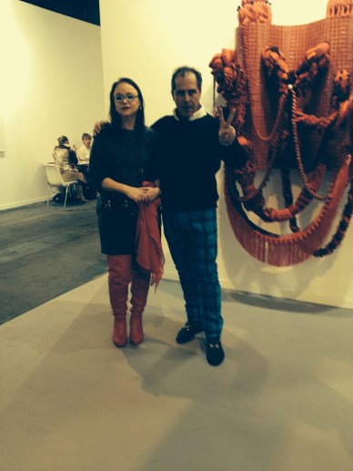 Con el escritor José Miguel Carrillo de Albornoz. Vizconde de Torrehidalgo. Foto Cepp Selgas.