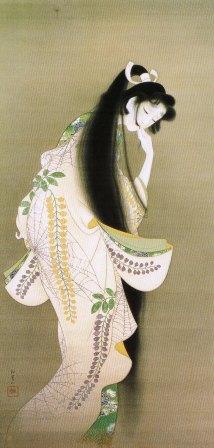 Flame. Uemura Shoen. Museo Nacional de Tokyo