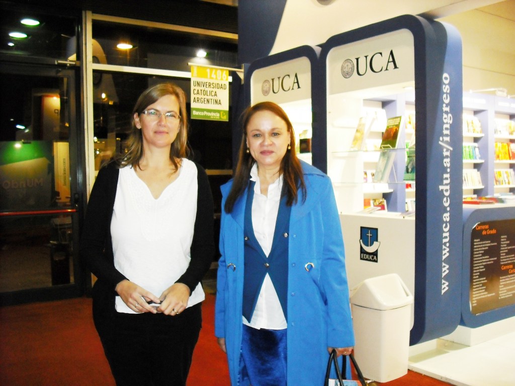 Con Gabriela Adamo, Directora de la Feria Internacional del Libro de Buenos Aires