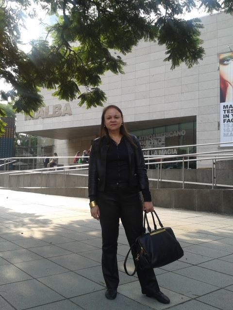 En el MALBA (Foto Pepe Franco)