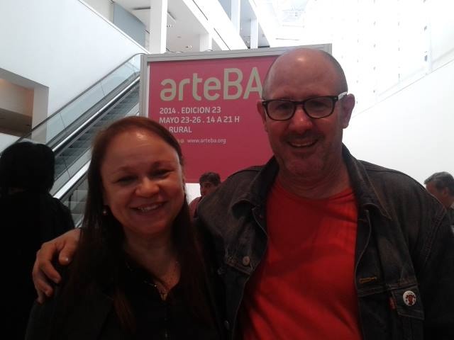 Con Pepe Franco en el MALBA