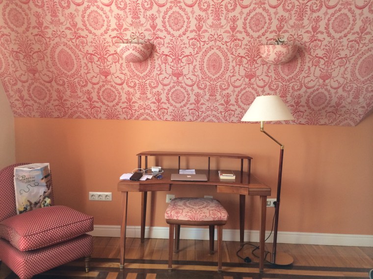 Mi habitación en el Palacio de la Magdalena