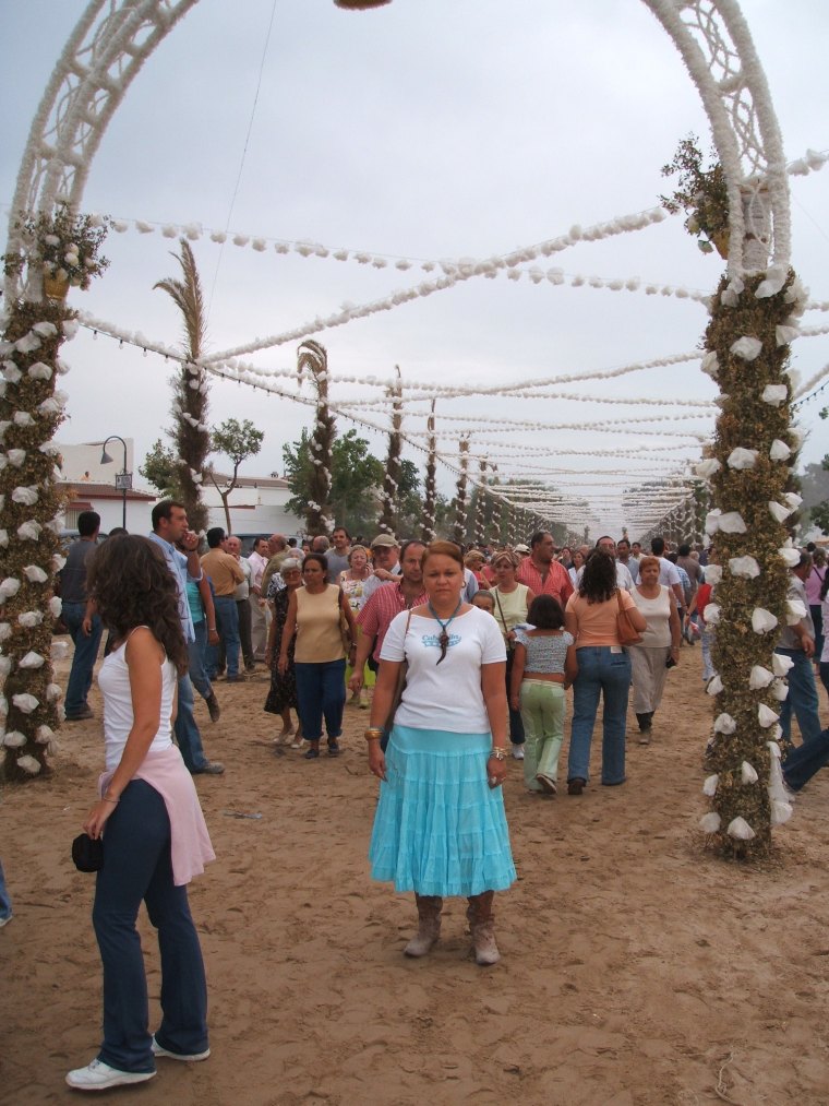 En los arenales del Rocío, Andalucía 