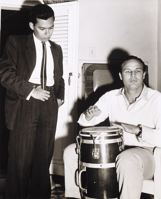 Foto Pepe Agraz. en el Hotel Packard, La Habana, 1956.