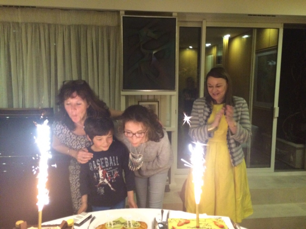 En casa de Tania Assaf, cumpleaños colectivo