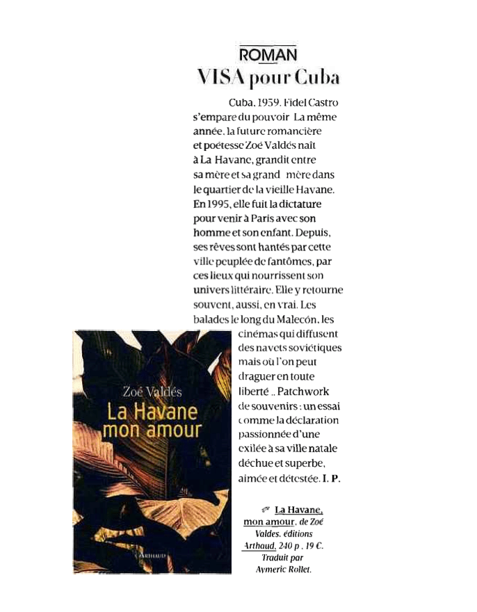 Madame Figaro La Havane, mon amour