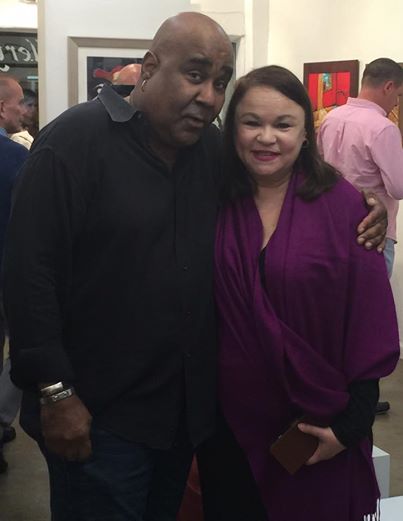 Con el magnífico músico y cantante Luis Bofill