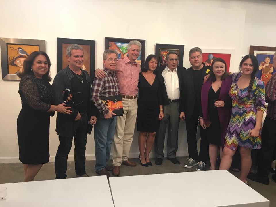 Equipo del libro. Ya Josevelio se había ido.