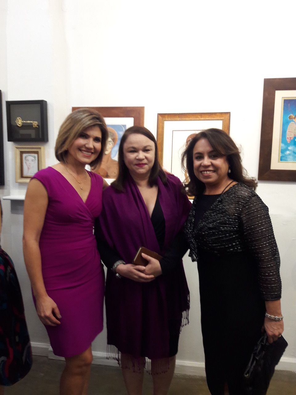 Con Daysi Balmajó y Cecilia Sarraf